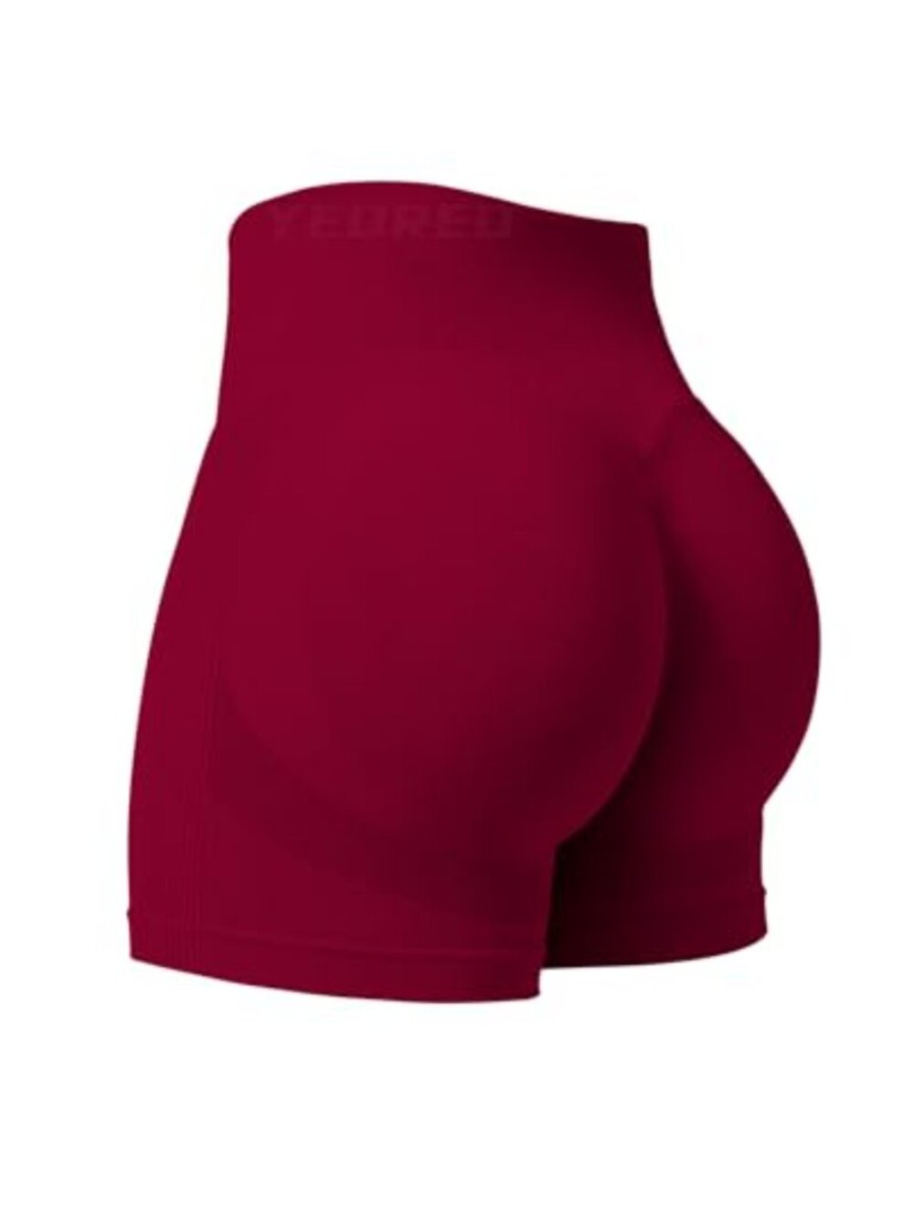 Womens High Waisted Seamless Biker Shorts 3.6" Scrunch Workout Gym Yoga Shorts